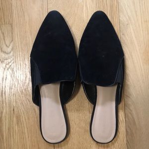 Black mules size 11